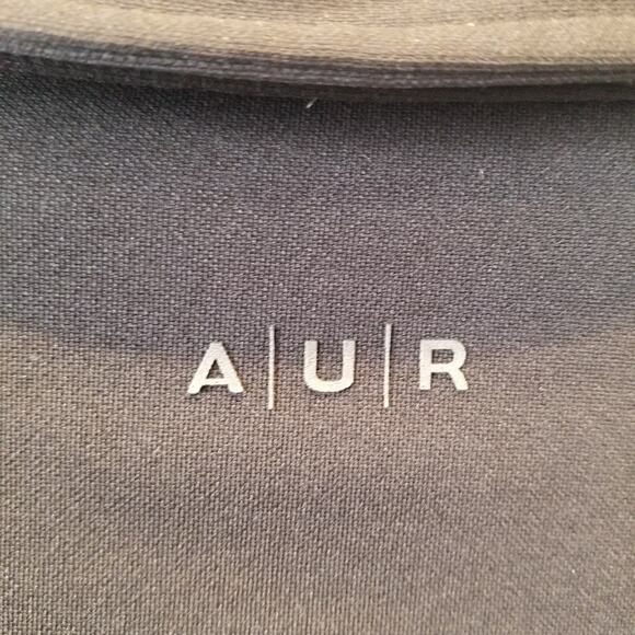 AUR Mens Black Polo or Rugby Shirt Long Sleeve Short Sleeve Collar Shirt Size XL - Picture 2 of 10